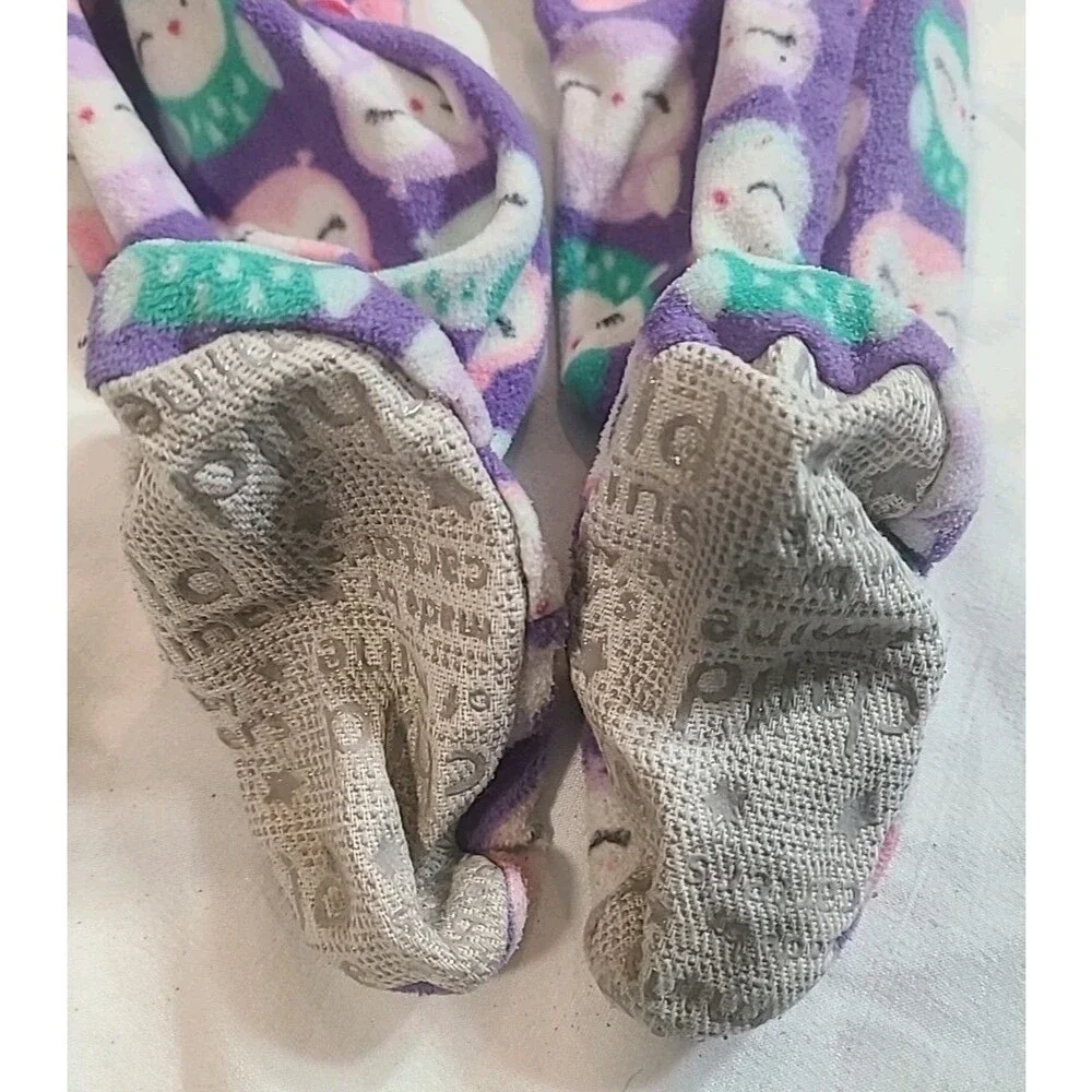 Set Of 2 Baby Girl Footie Pajamas  1 Owl shirt 6-9 Months Sleepwear